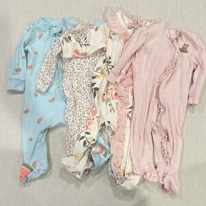 Variety of 6M pajamas